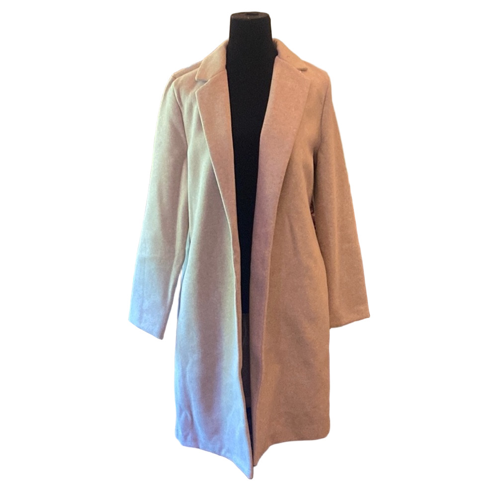 $199 Zara Women's light BeigeTrench Coat m medium